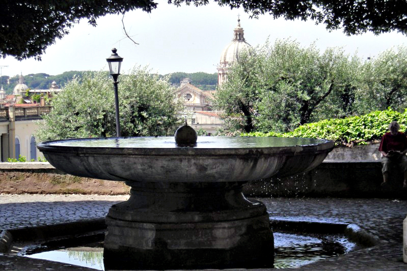 the Cannonball Fountain